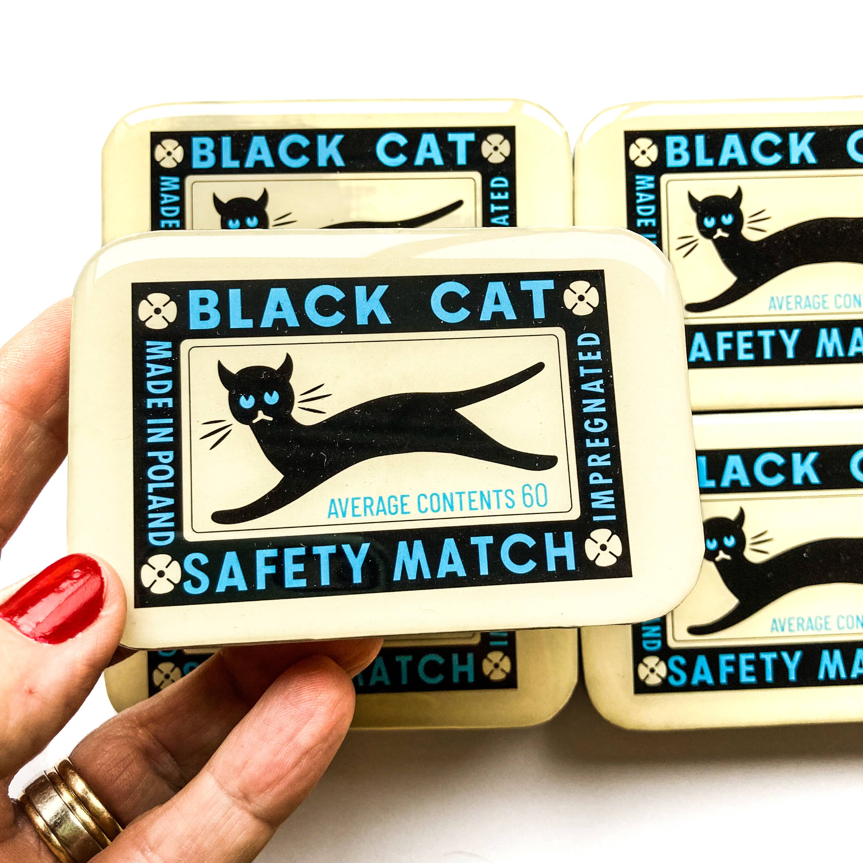 Firefly Notes - Wholesale Knitting/Crochet Supplies - Black cat notions tin1