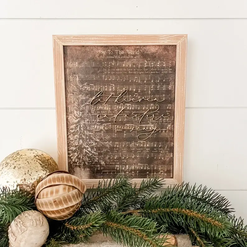 WillowBee Signs & Designs - Wholesale Sign - Vintage Christmas Carol Signs - Dark Background3