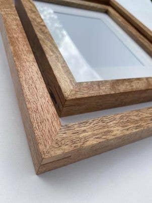 Solid Hawaiian Mango Wood Gallery Frames for wholesale by Right Angle Woodcrafts
