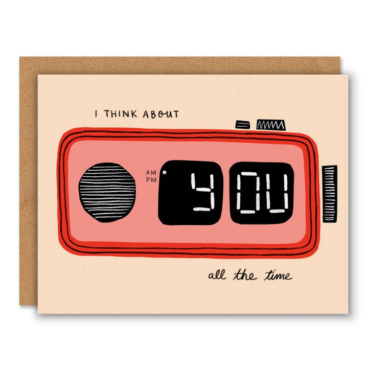 All the Time - Love & Friendship Greeting Card voor wholesale door Badger & Burke