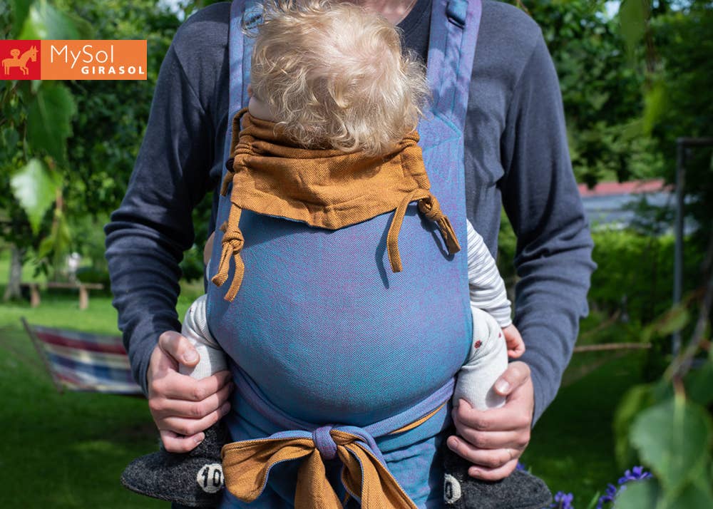 Girasol – Engroshandel Bæresele – MySol Puebla bæresele, ergonomisk fra fødslen, fair trade0