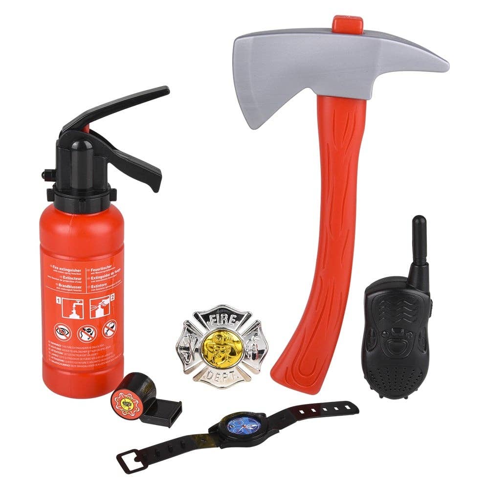 La Luna Bella - Toys - Wholesale Classic Toy - Kids - 6pc Firefighter Role Play Set LLB kids toys1