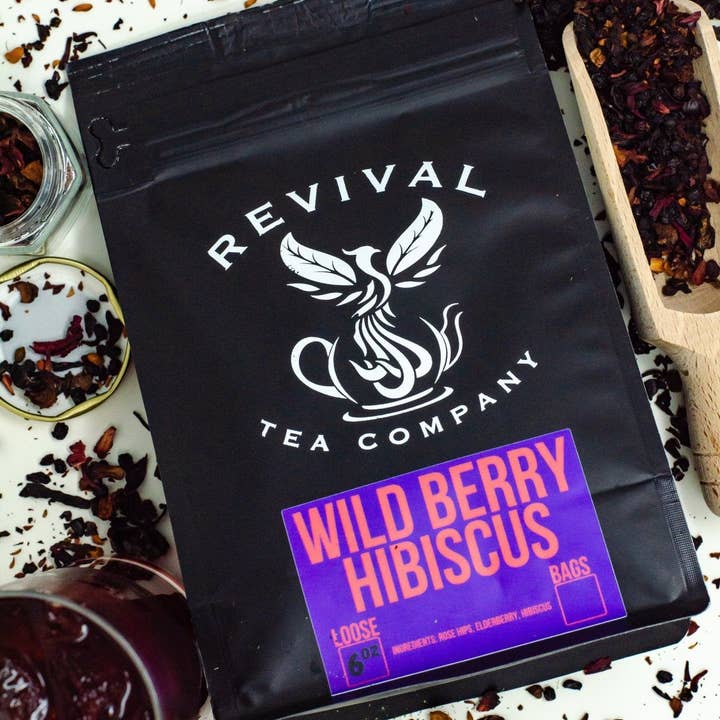 Revival Tea Company – wholesale Loose tea – Wild Berry Hibiscus3