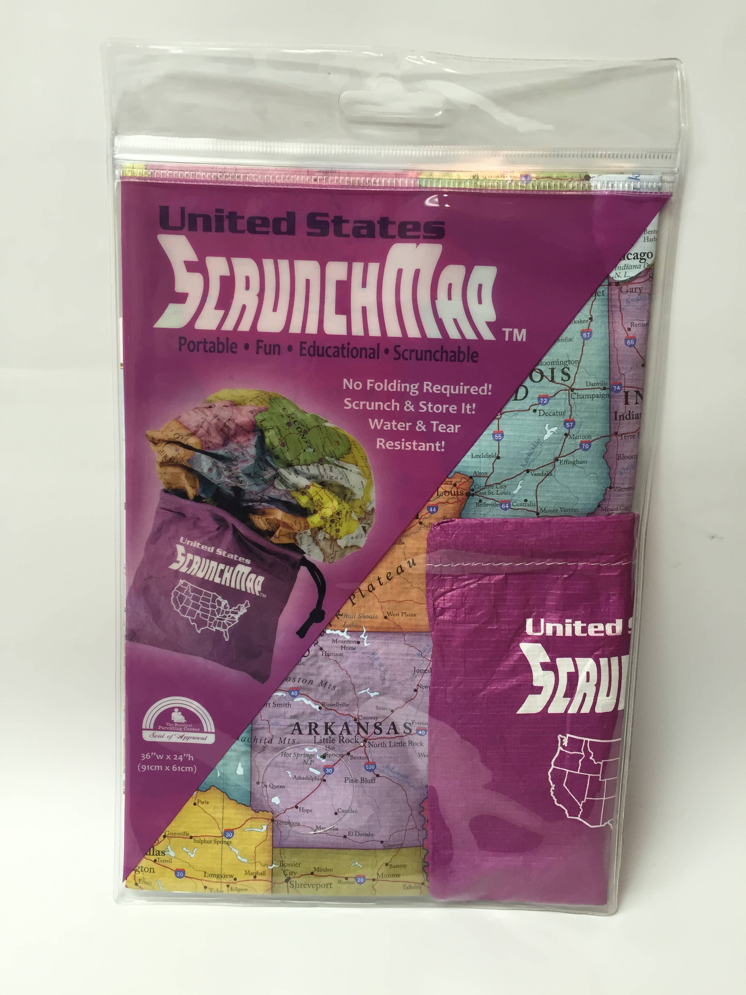 Waypoint Geographic - Wholesale Map - United States ScrunchMap1