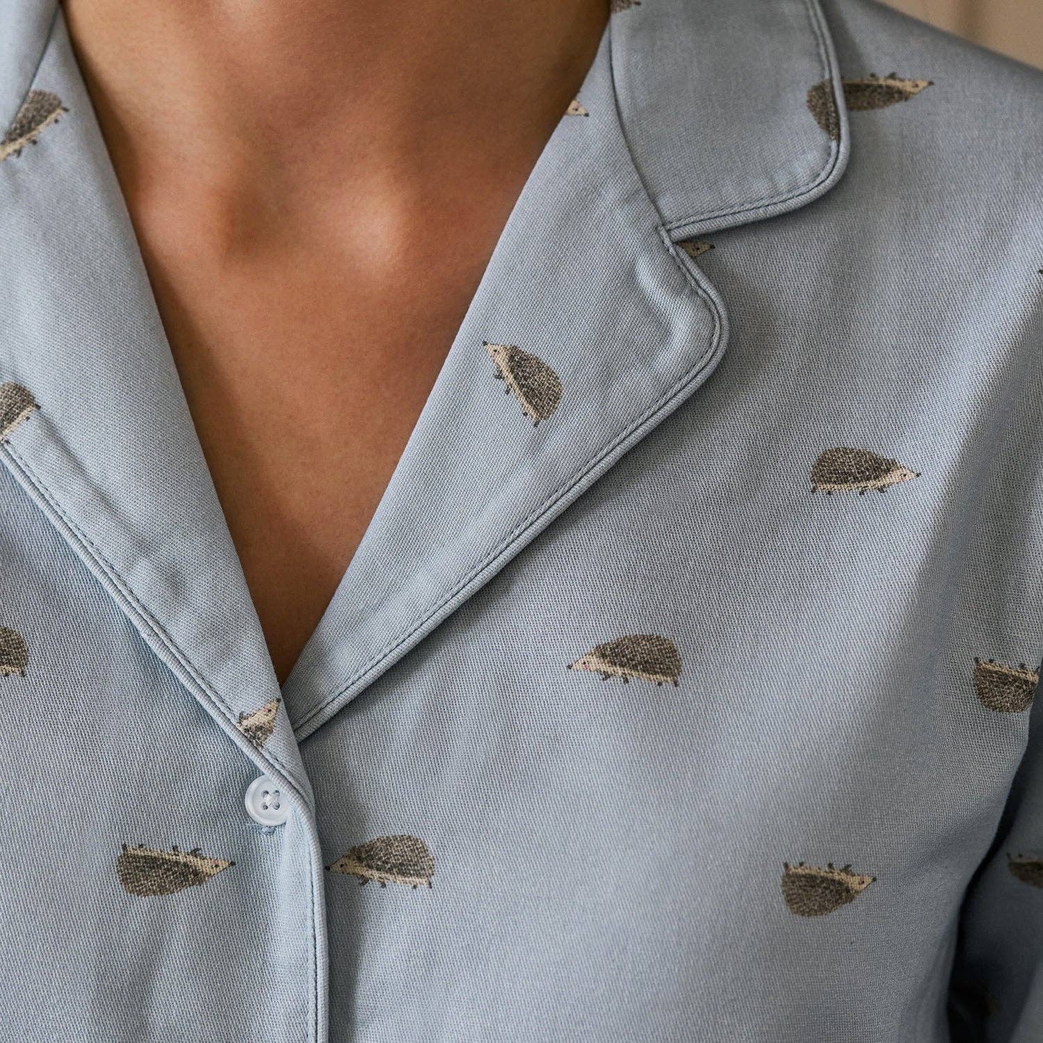 Sophie Allport - Vente Haut et bas de pyjama – femme - Ensemble de pyjama pour femmes hérissons1