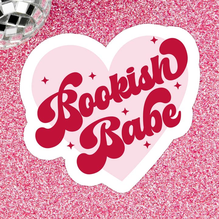 Book Bookish Books Funny Relatable Waterproof Vinyl Sticker for wholesale by Stickers+ X Ashley Bexar