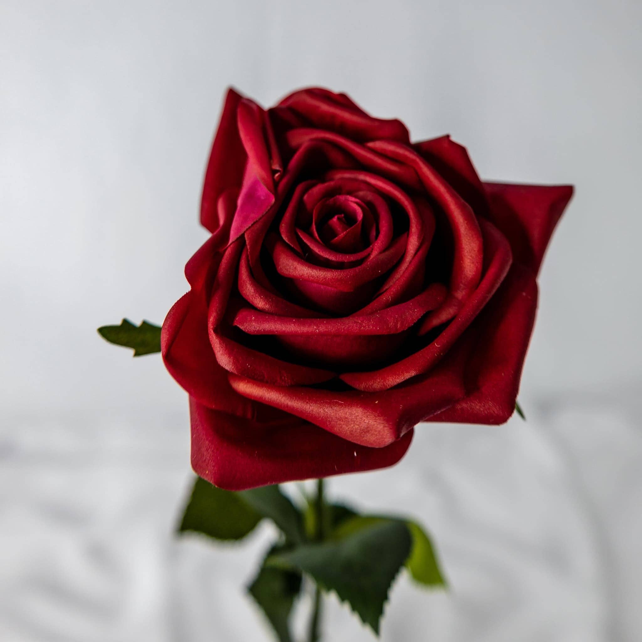 Realistic Artificial Flowers - Wholesale Artificial Flowers - Red Natural Real Touch Rose - Realistic Artificial Flowers2