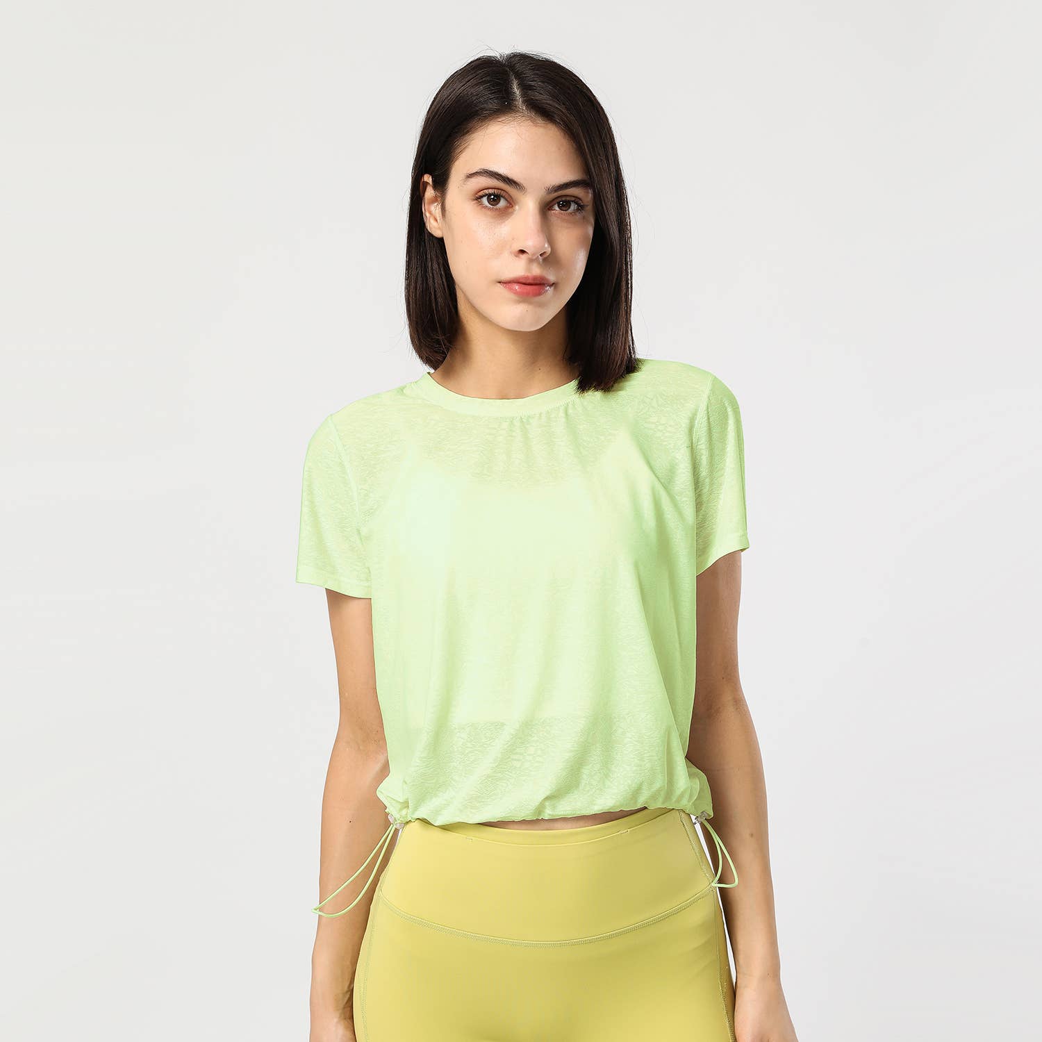 Sodalemon - Wholesale Sporttop - Dames - Verstelbaar sneldrogend T-shirt met ronde hals0