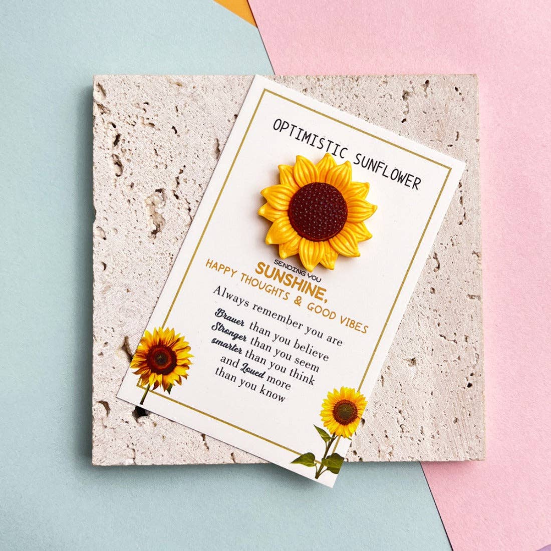 GIRASOLE Abbraccio Tascabile Girasole in vendita all'ingrosso su Faire3