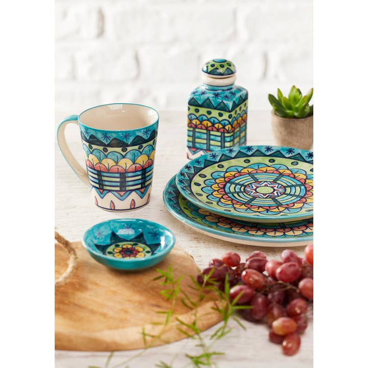 Namaste - Wholesale Jar - Kavakhi Hand Painted Spice Jar1