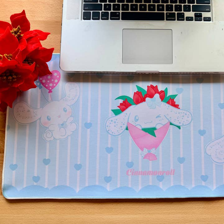 CINNAMON ROSE VALENTINE DESK PADS for wholesale by Jennyray illustrations