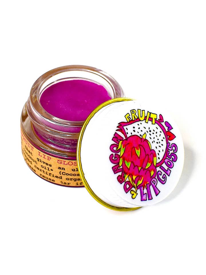 Dragon Fruit Lip Gloss for wholesale by Garden Naked