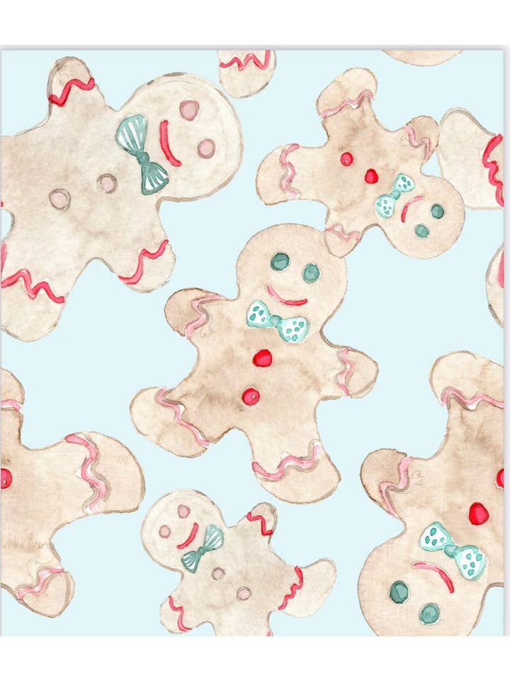 Sweet Bay Clothing - Venta al por mayor Pijama - Bebé - Mono azul con cremallera de pan de jengibre3