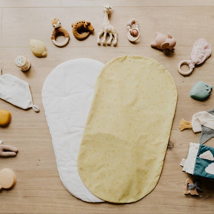 Organic Cotton Topponcino Cover Un Petit Grain d'Or for wholesale by LES PETITS SAUVAGES CO