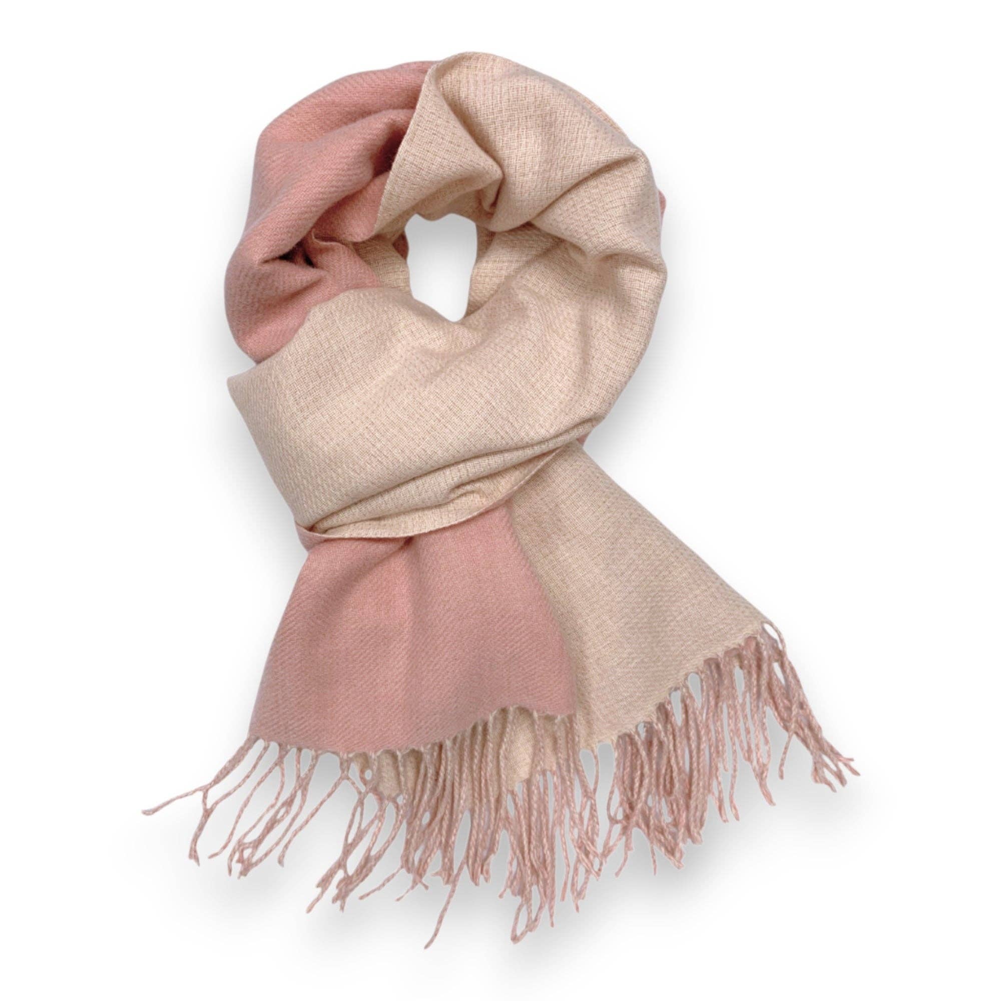 Lili Scarves (US Duty Free) - Wholesale Sjaal - Dames - Premium tweekleurige winter sjaal van kasjmiermix25