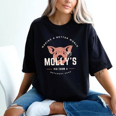 Little Smut Closet - Wholesale T-Shirt (Graphic) - Women's - Officially Licensed HD Carlton Where's Molly Shirt2