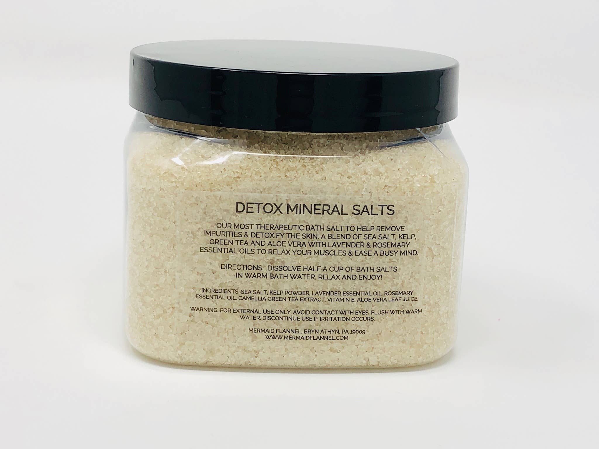 Mermaid Flannel - Wholesale Bath Salts - DETOX BATHING SALTS1