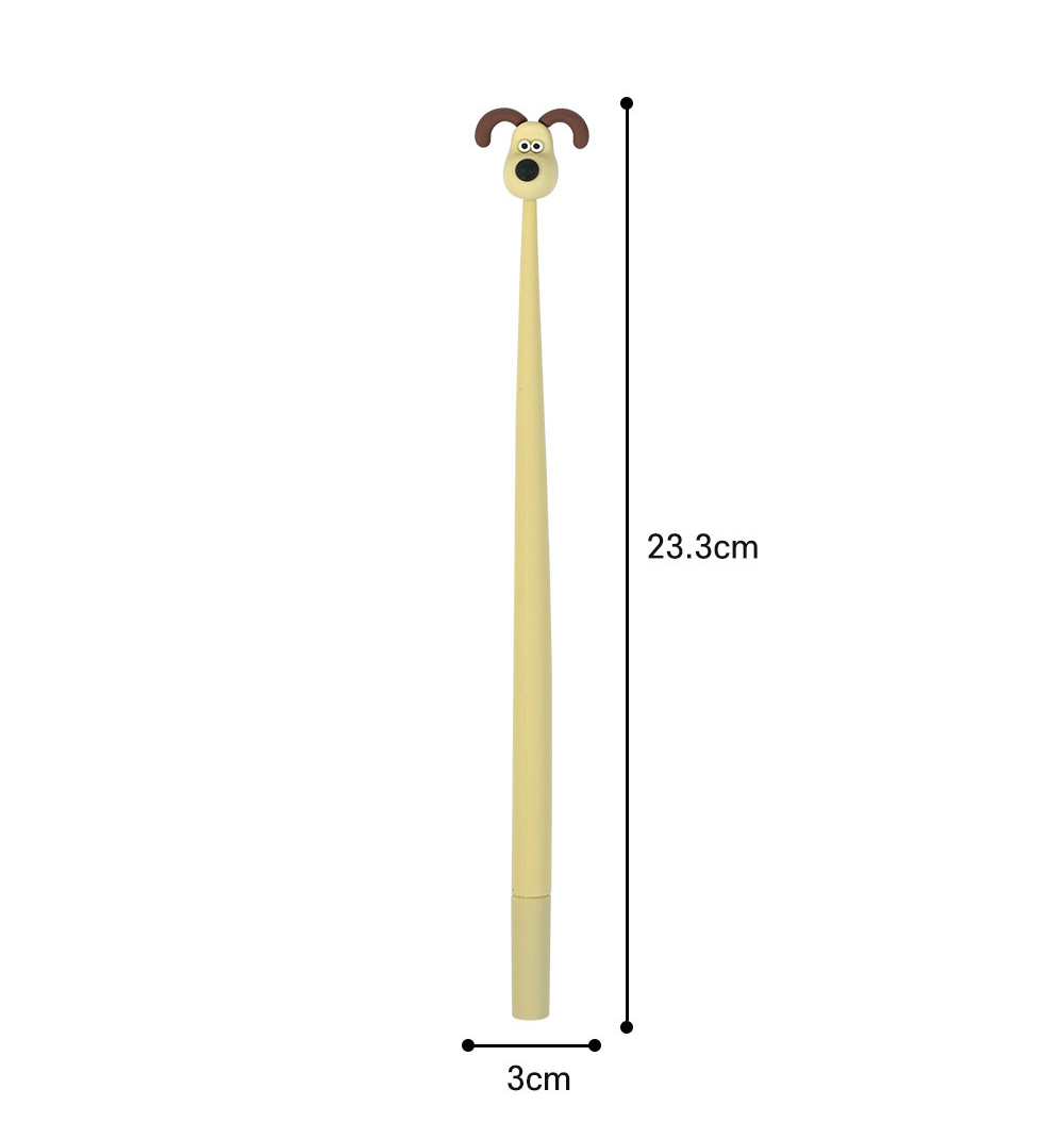 K-Wonderland - Wholesale Pen - Wallace & Gromit Swing Gel Pen – 0.5mm (Gromit / Shaun)16