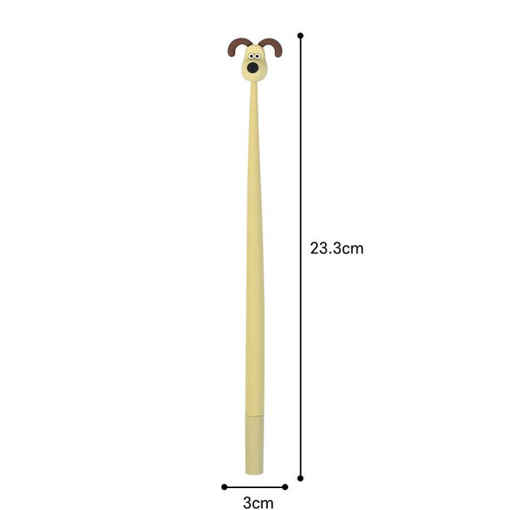 K-Wonderland – wholesale Pen – Wallace & Gromit Swing Gel Pen – 0.5mm (Gromit / Shaun)16