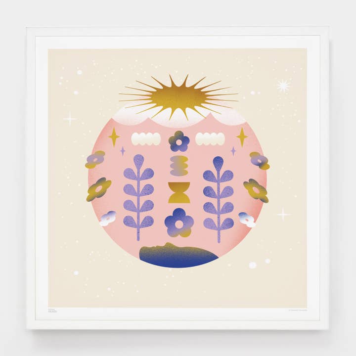 Kunstdruck Symphony for a Seed für den Großhandel von Evermade