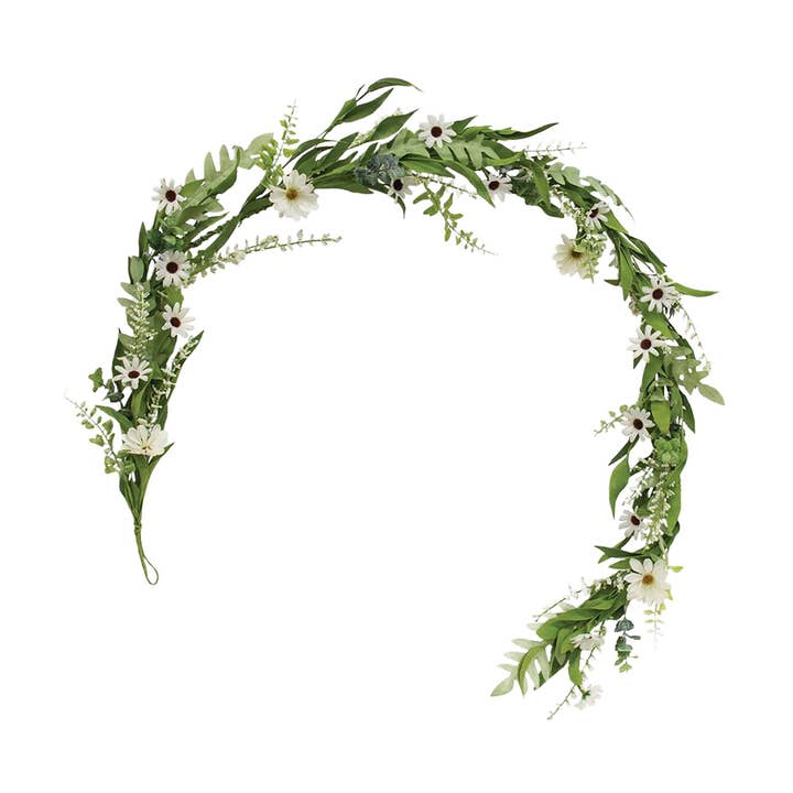 Cape Daisy Astilbe & Herb Garland for wholesale by Col House Designs