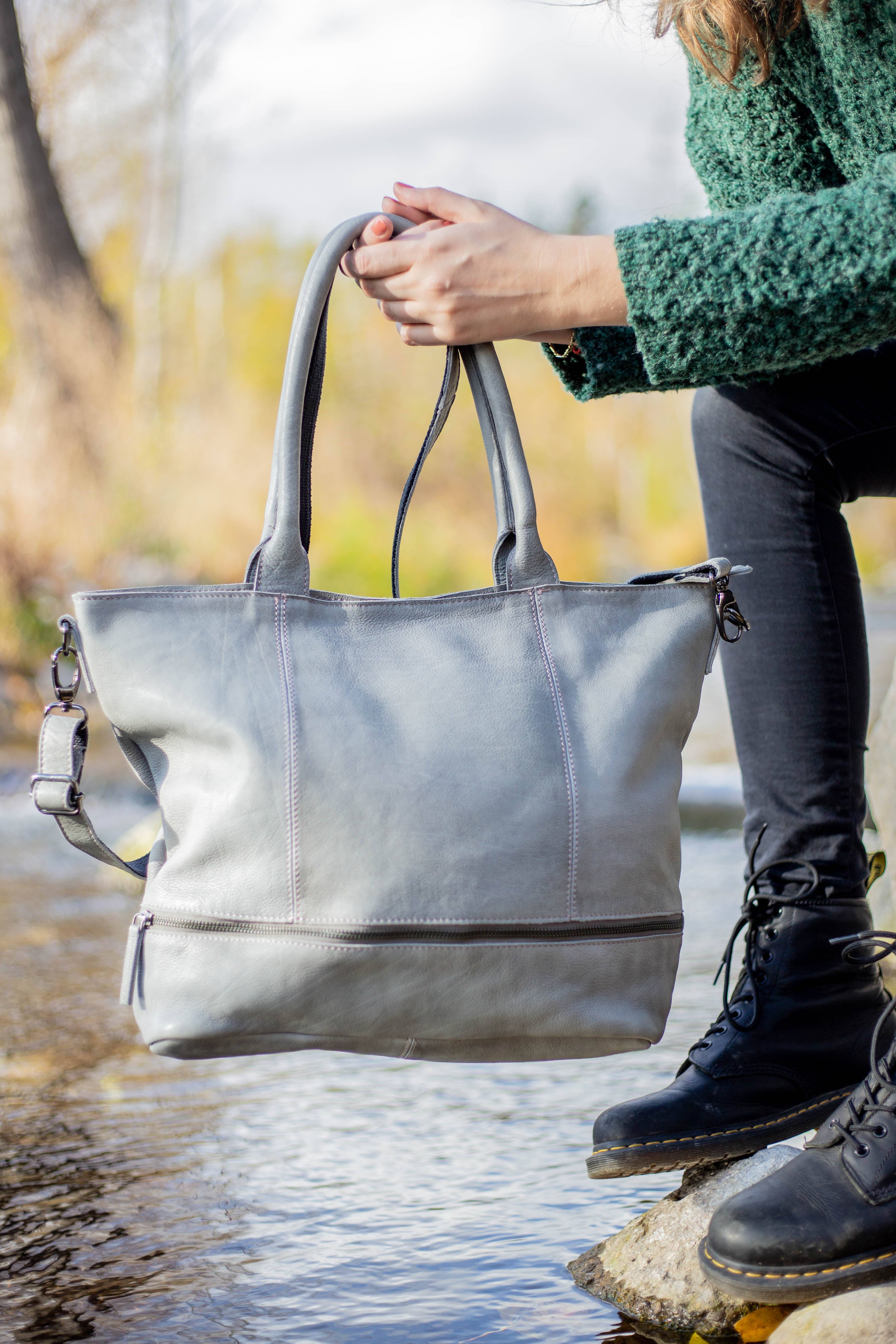 Keaan Leather Goods - Wholesale Tote Bag - Women's - [EMILIA] TOTE/SHOPPER & CROSSBODY | SUPER SOFT NAPPA LEATHER13