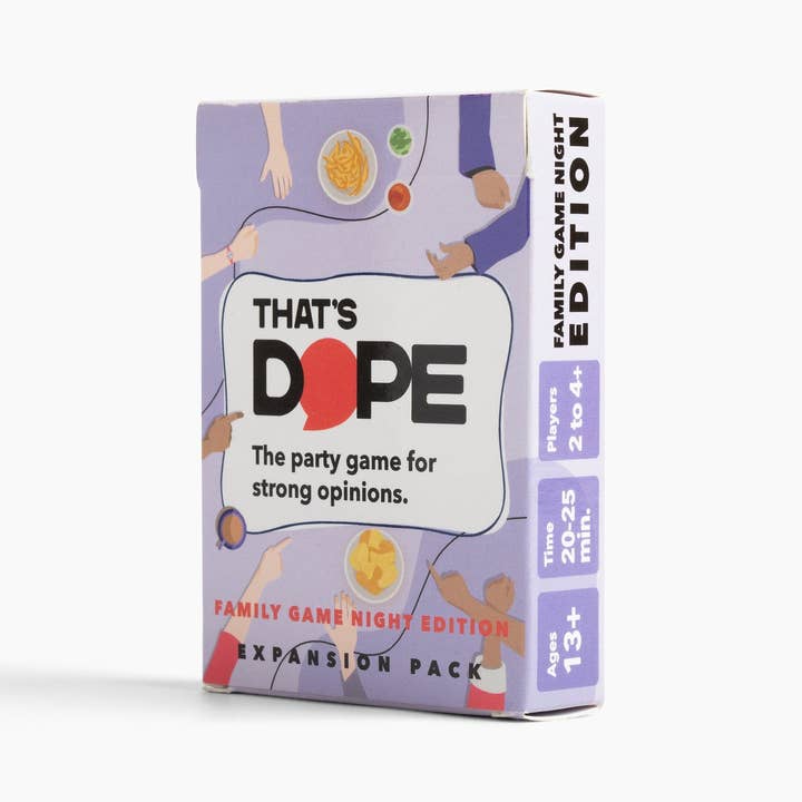 That's Dope: The Party Game for Strong Opinions - Wholesale Board Game - That's Dope: Family Game Night Edition2