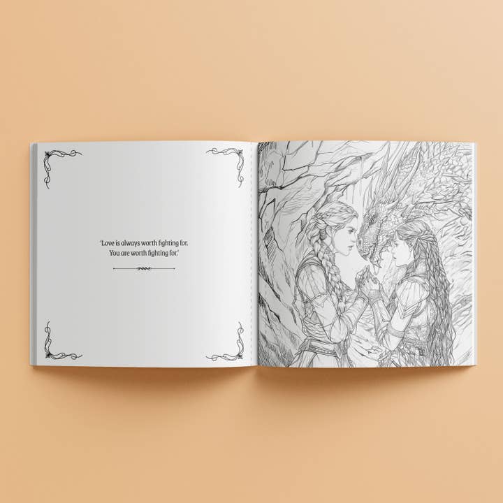 Hinkler - Wholesale Coloring Book - Adult - Art Maker Creative Colouring Dragon Riders