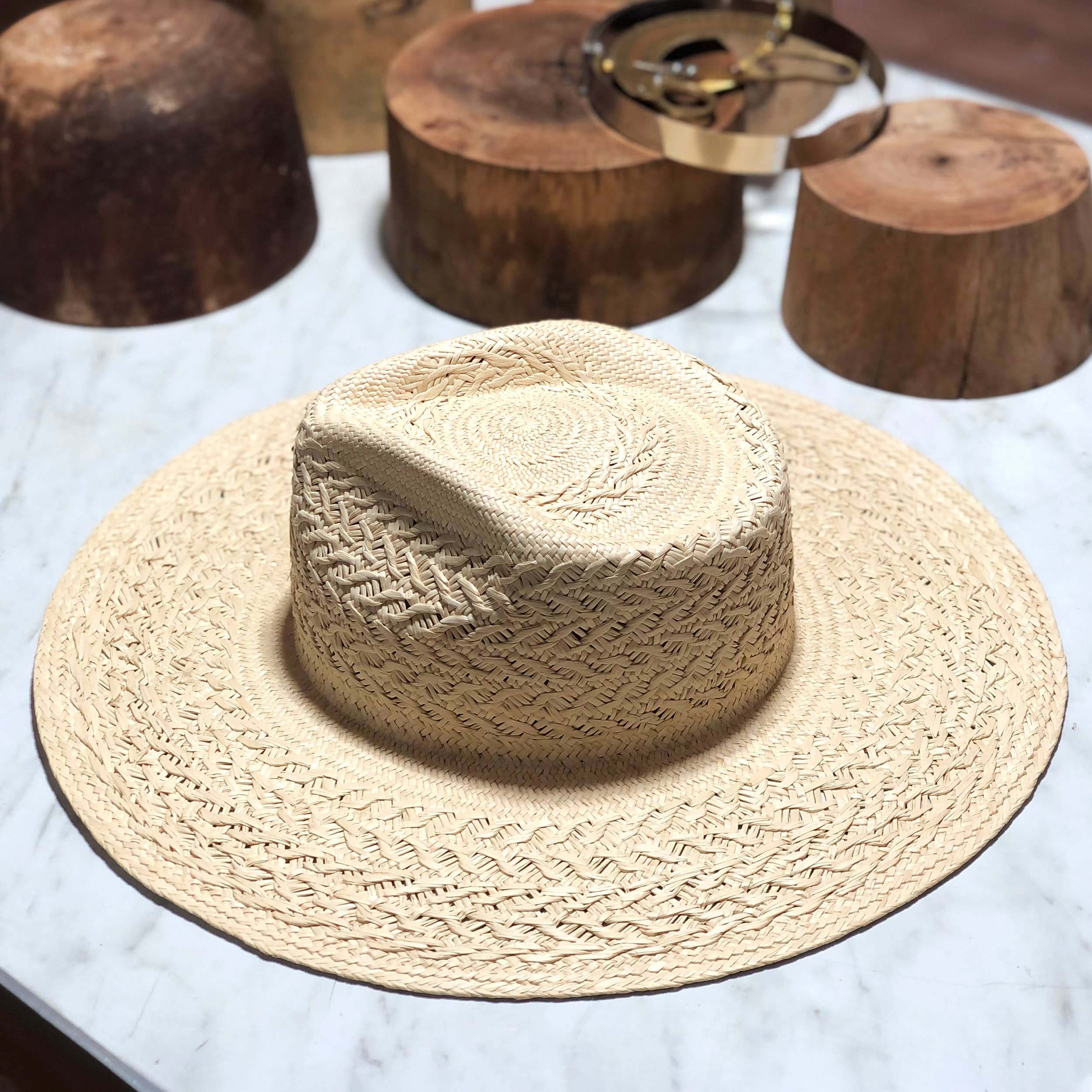 Elegancia Tropical Genuine Panama Hats – wholesale Stråhatt – Dam – Rope Rocker hatt - begränsad upplaga halmliknande sommarpanamahatt2