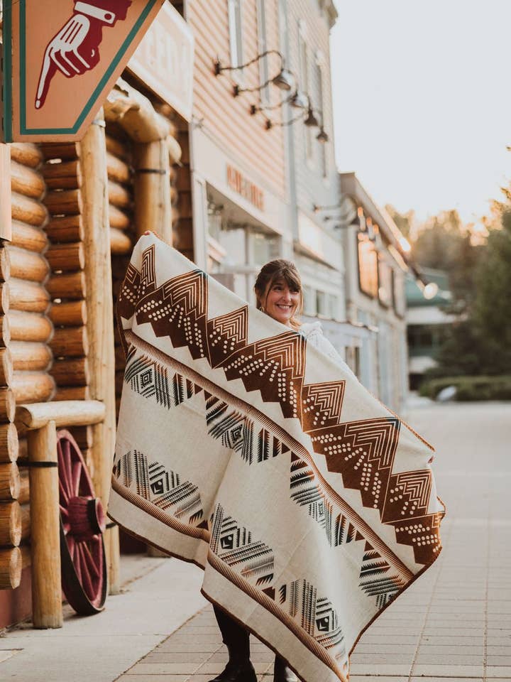 Meraki Mountain Alpaca Throw Blanket for wholesale by Meraki Movement