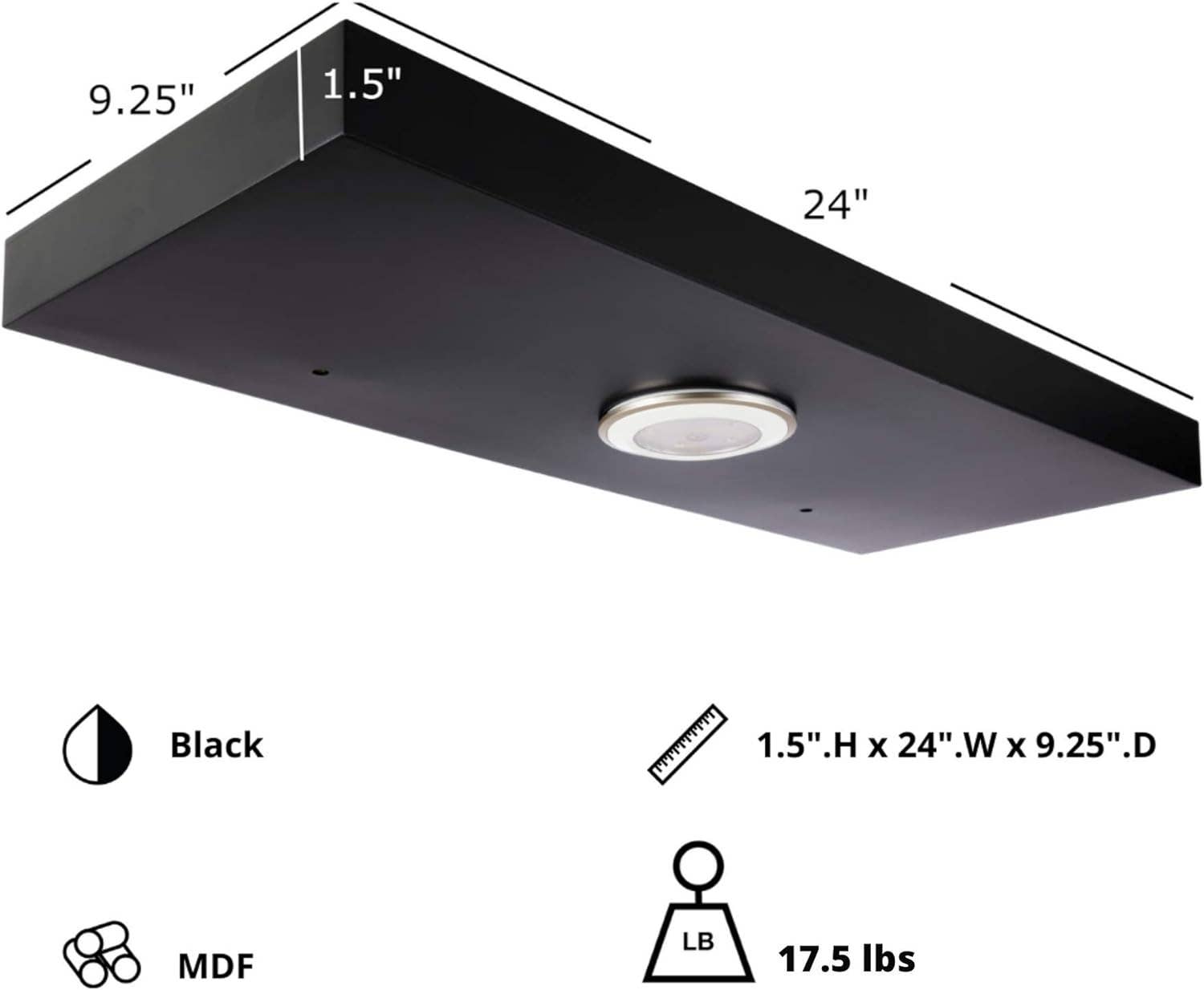 Kiera Grace - Wholesale Wall Mounted Shelf - Kiera Grace Stockholm Aberg LED Light Floating Shelf11