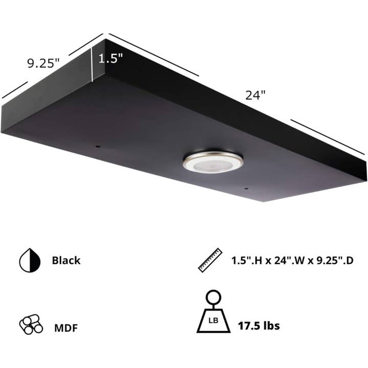 Kiera Grace - Vente Étagères murales - Étagère flottante à lumière LED Kiera Grace Stockholm Aberg11