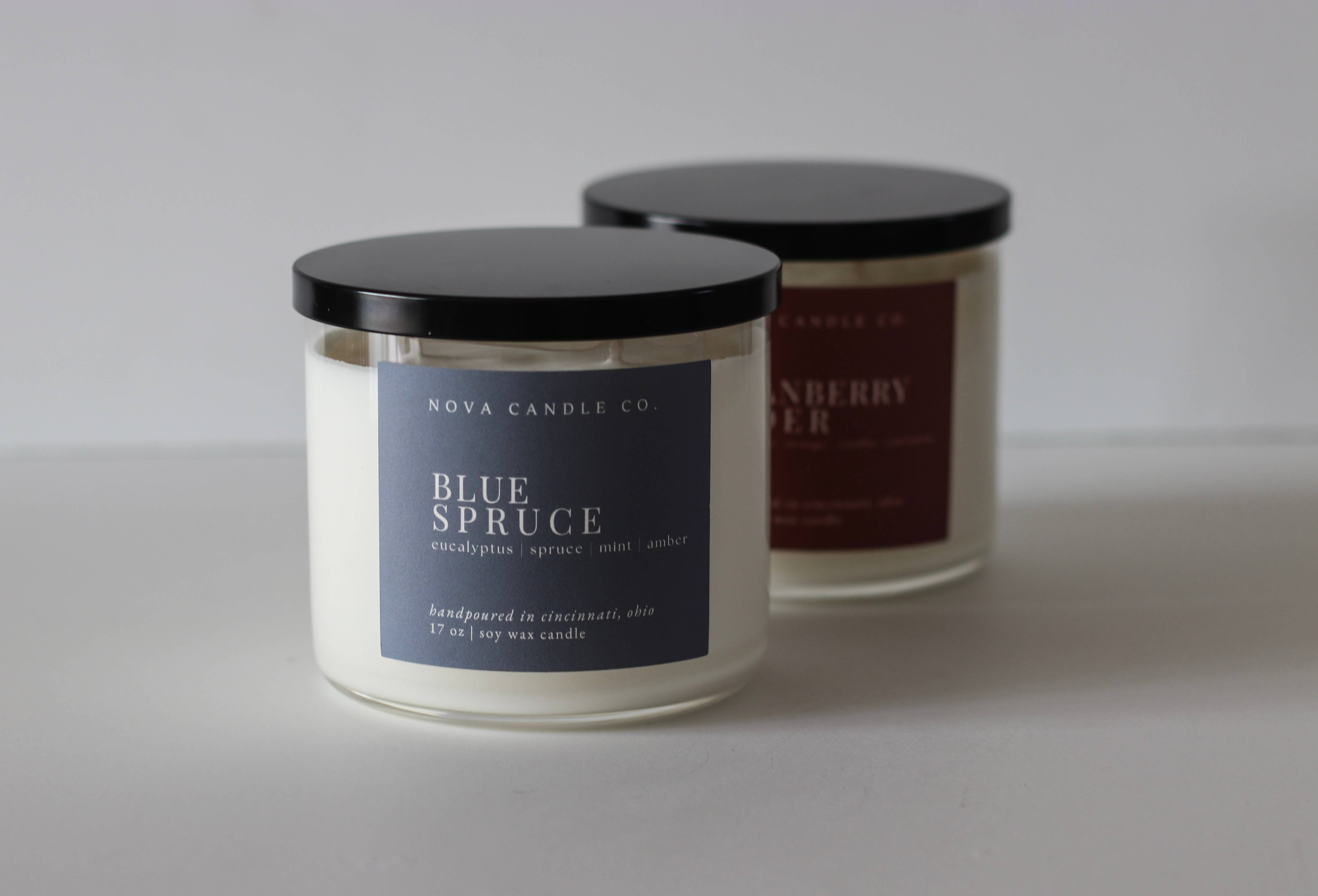 Nova Candle Co - Wholesale Jar/Filled Candle - 3 Wick Classic Soy Wax Candle | Glass Candle2