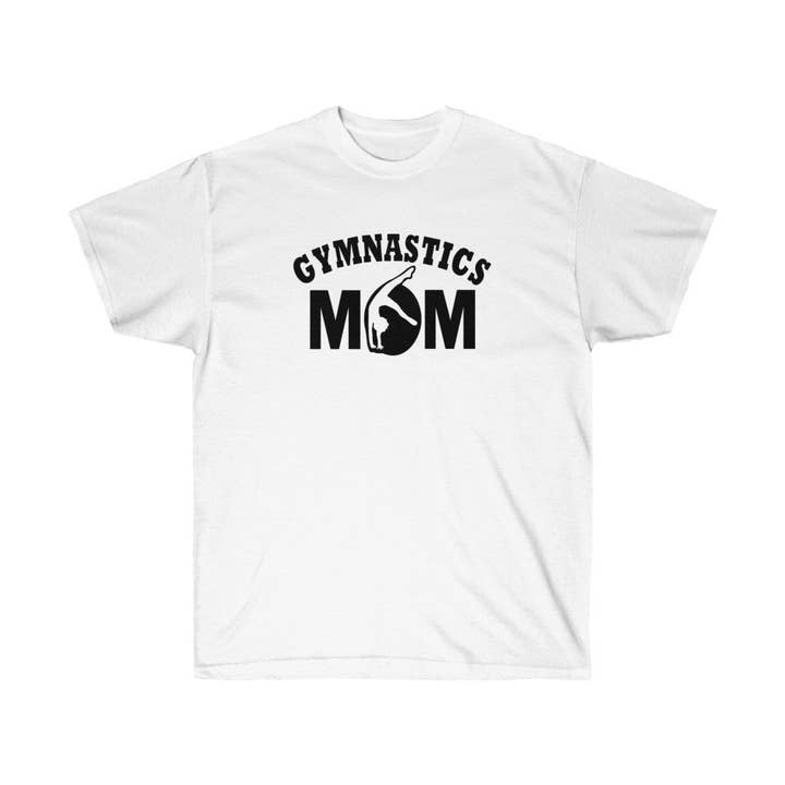 T-shirt Gymnastics Proud Mom - Article #004M339 pour la vente par Luluizy Designs Co.