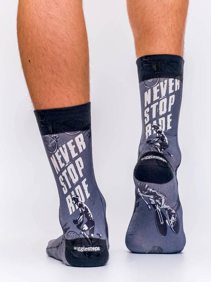 Schwarze Man Rider Socken für den Großhandel von Urbiana