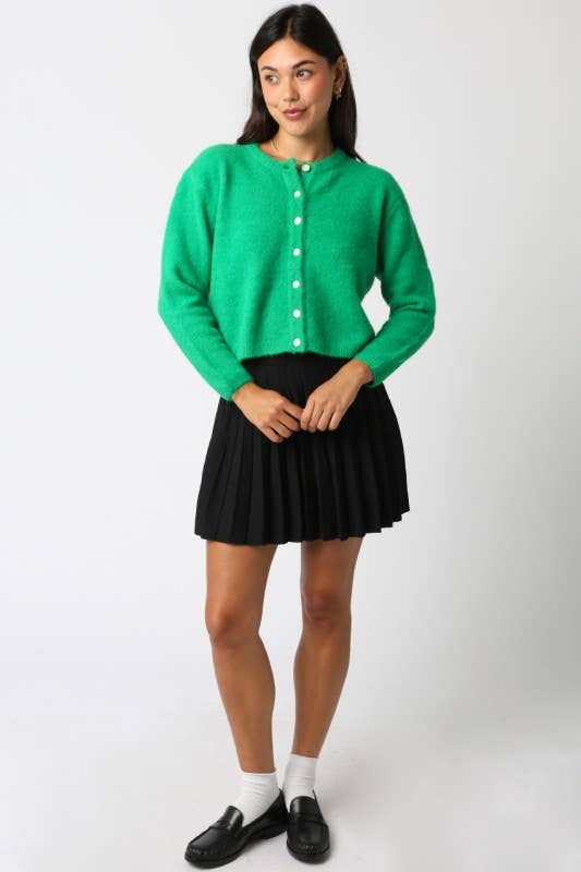 Olivaceous - Wholesale Knit Top - Women's - Lucy Button Knit Top17