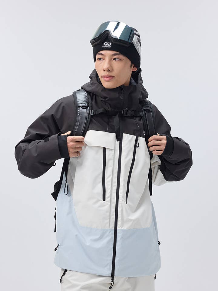 Steelglaze Unisex Snowboardjas voor wholesale door CAPELIN CREW