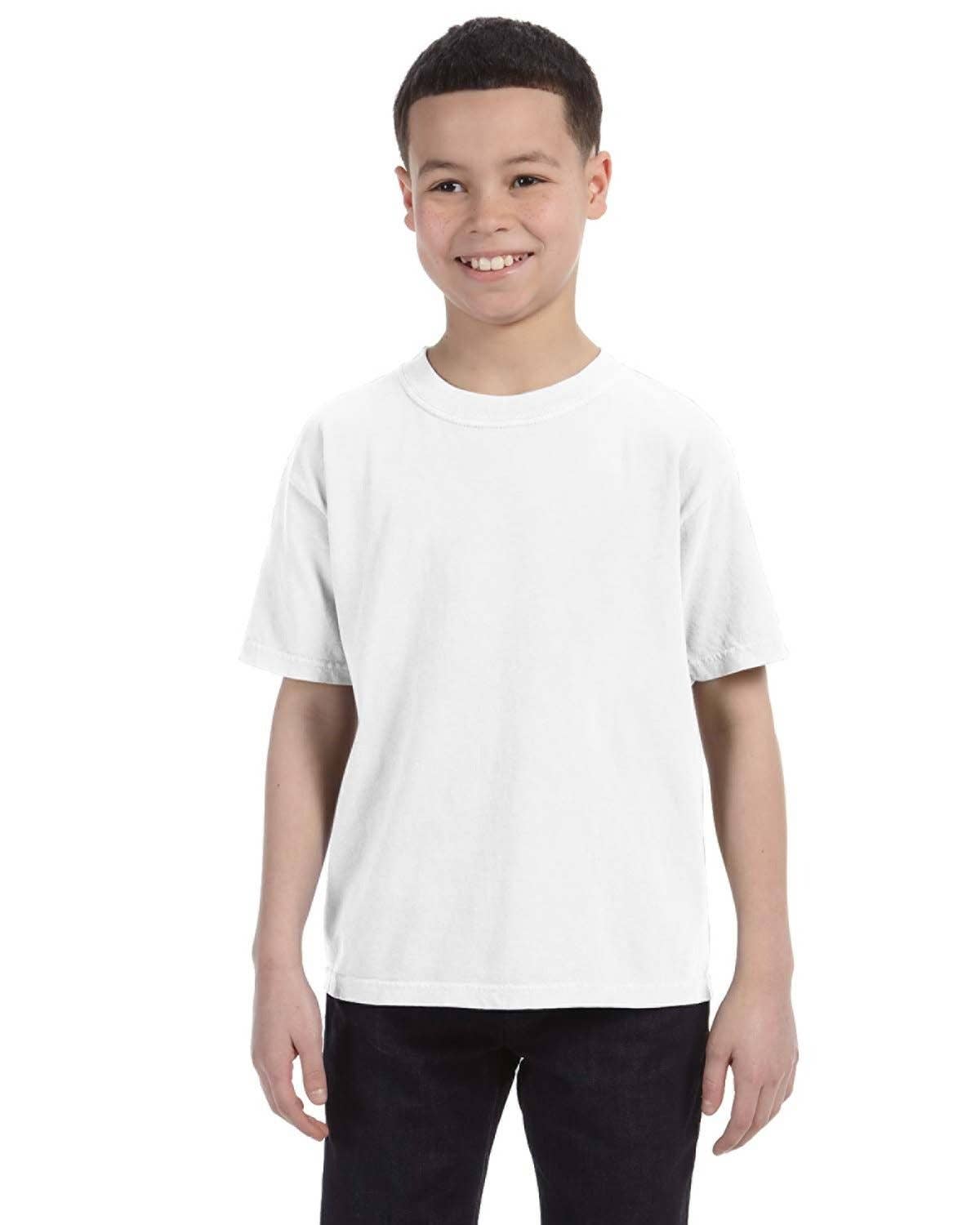 Total Apparel - Wholesale T-Shirt - Kids - Comfort Colors Garment-Dyed Youth Midweight T-Shirt | C90180