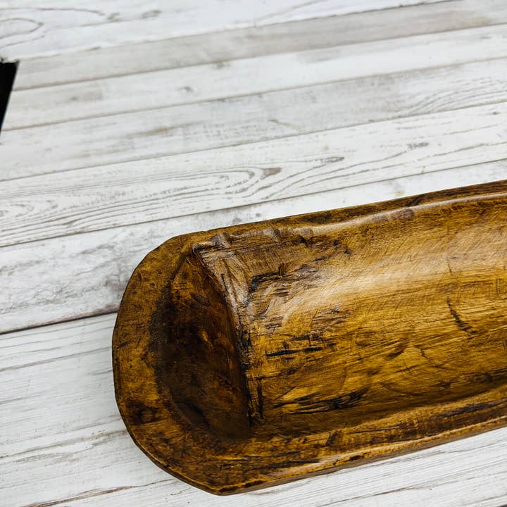 VALENTINA IMPORTS INC - Wholesale Sculpture - Long Skinny Dough BowlÂ
