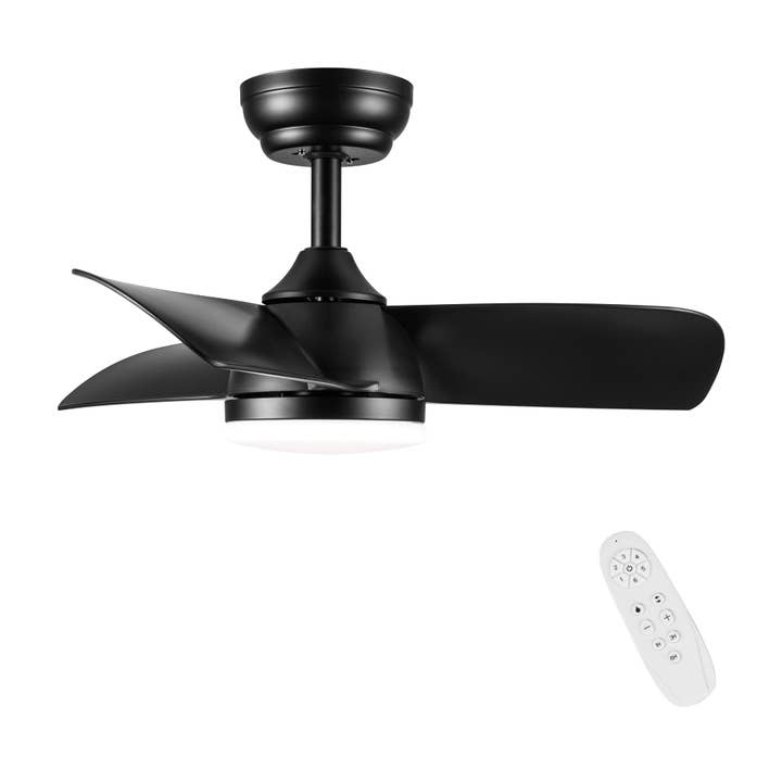 HOMYCASA DESIGN INC - Wholesale Ceiling Fan - 28 In Intergrated LED Ceiling Fan Lighting with ABS Blade5