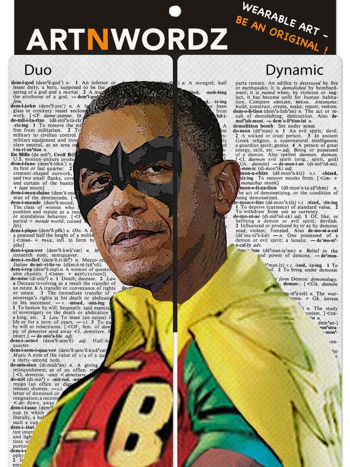 CHAUSSETTES BARACK WONDER pour la vente par ARTNWORDZ LLC