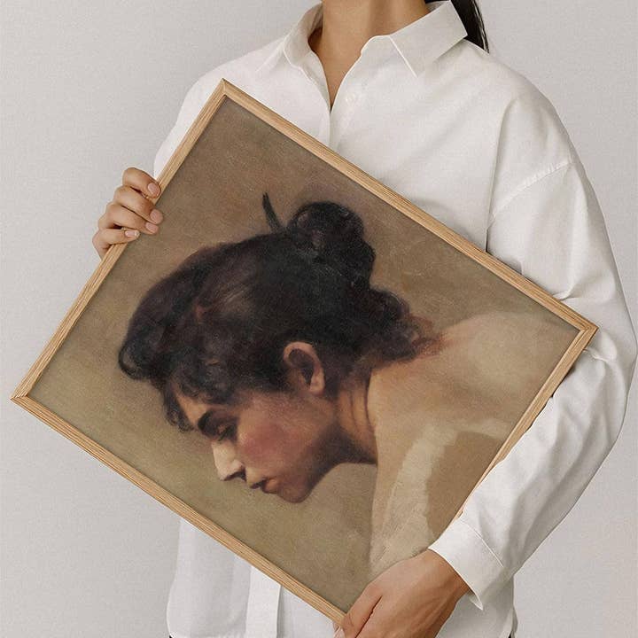 Modern Antique Prints - Wholesale Art Print - Vintage Women's Portrait Art Print1