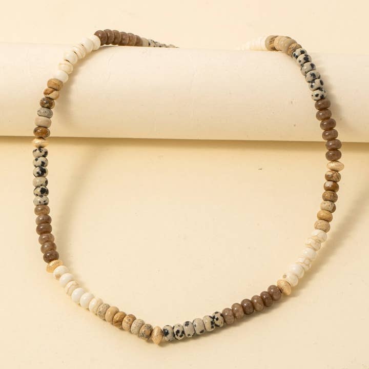 Anarchy Street - Wholesale Pendant/Charm Necklace - Mixed Semi Precious Stone Beaded Necklace6