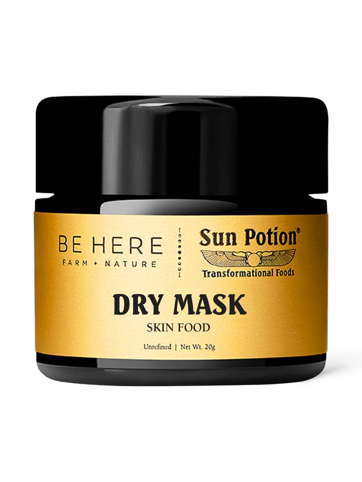 Masque Sec Be Here Farm + Nature "Masque d'Argile Superfood" pour la vente par Sun Potion