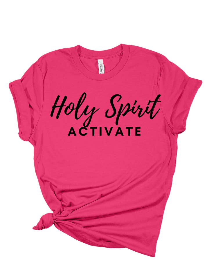 Camiseta com estampa do Espírito Santo por atacado de HG Press Co