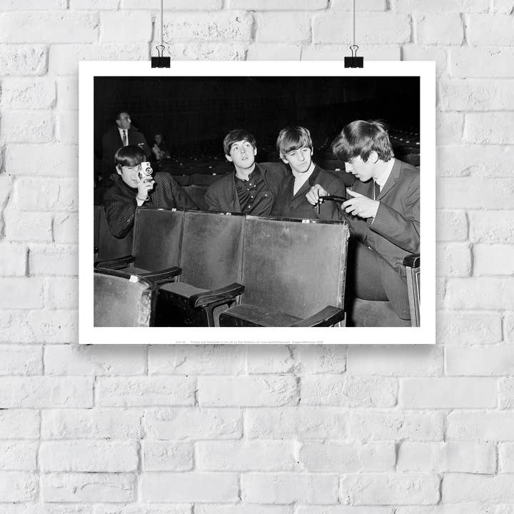 Star Editions – wholesale Art print – The Beatles - At The Cinema - 11X14” Premium Art Print2
