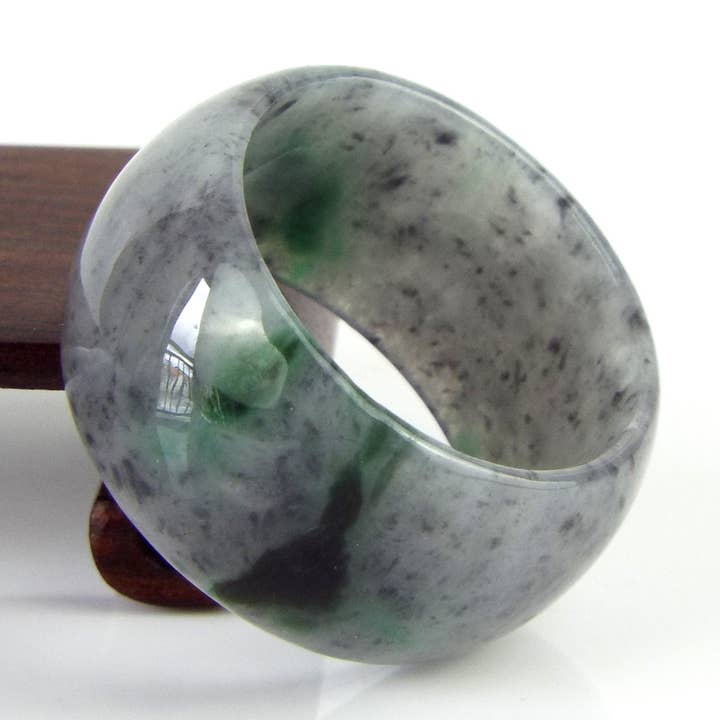 Jade naturlige os 12.75 - 22mm eksklusiv bred Ring for engroshandel hos Vintagecollection888
