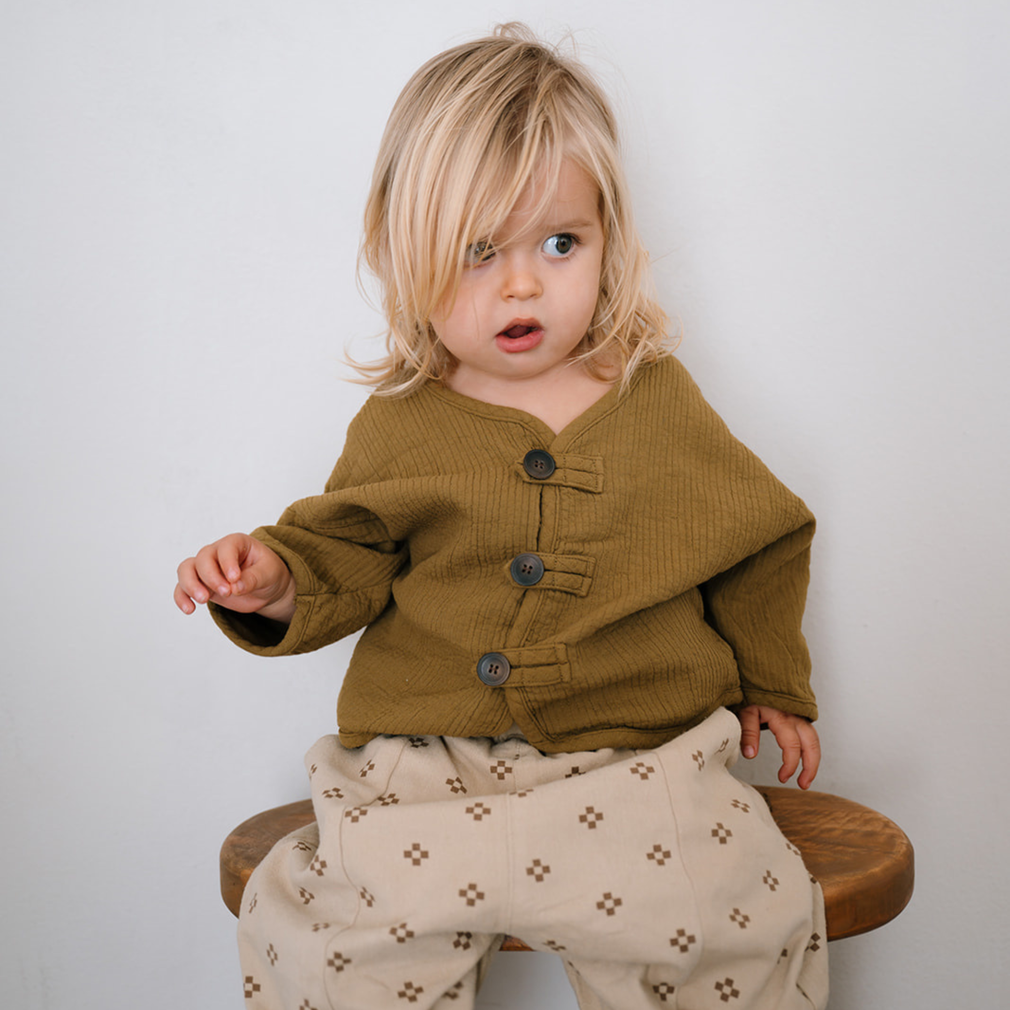 Rivi & Kin - Wholesale Jacket - Kids - Quilted Jacket - Olive4