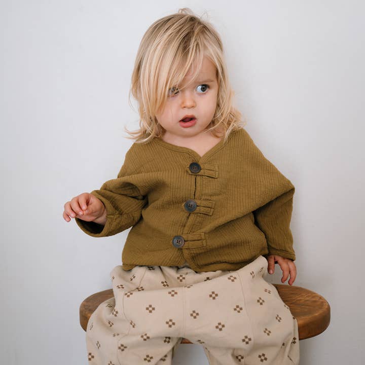 Rivi & Kin - Wholesale Jacket - Kids - Quilted Jacket - Olive4