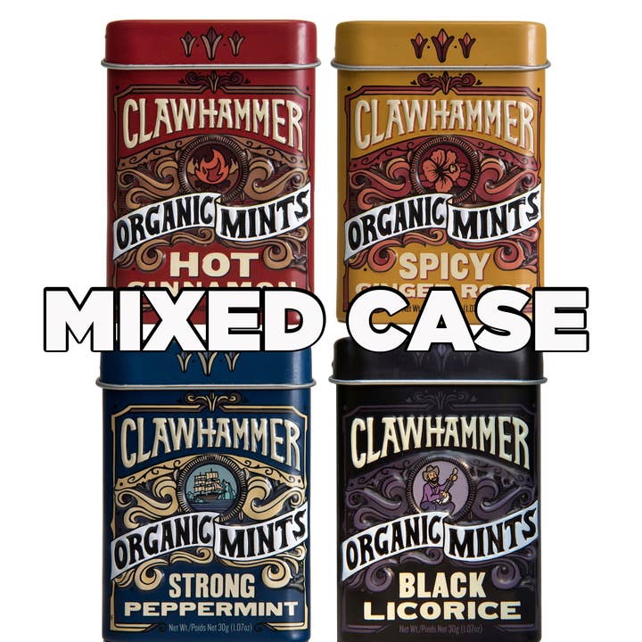 Big Sky Brands Inc. - Wholesale Mints - Clawhammer Mixed Pack - 4 flavours 48 ct.1
